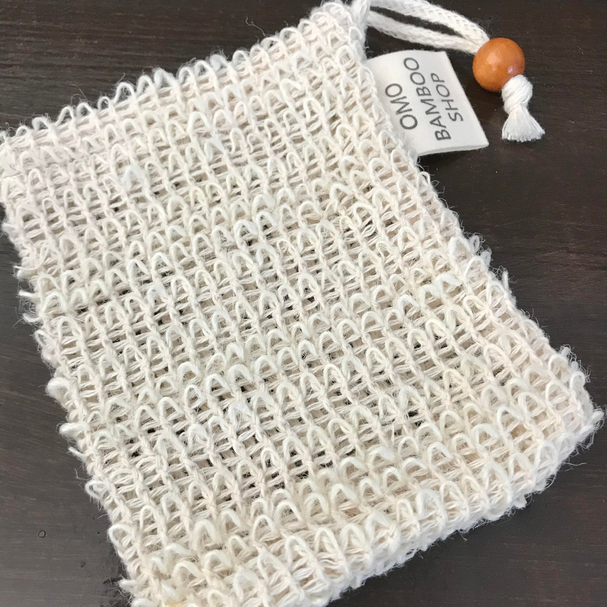 Sisal Soap Pouch