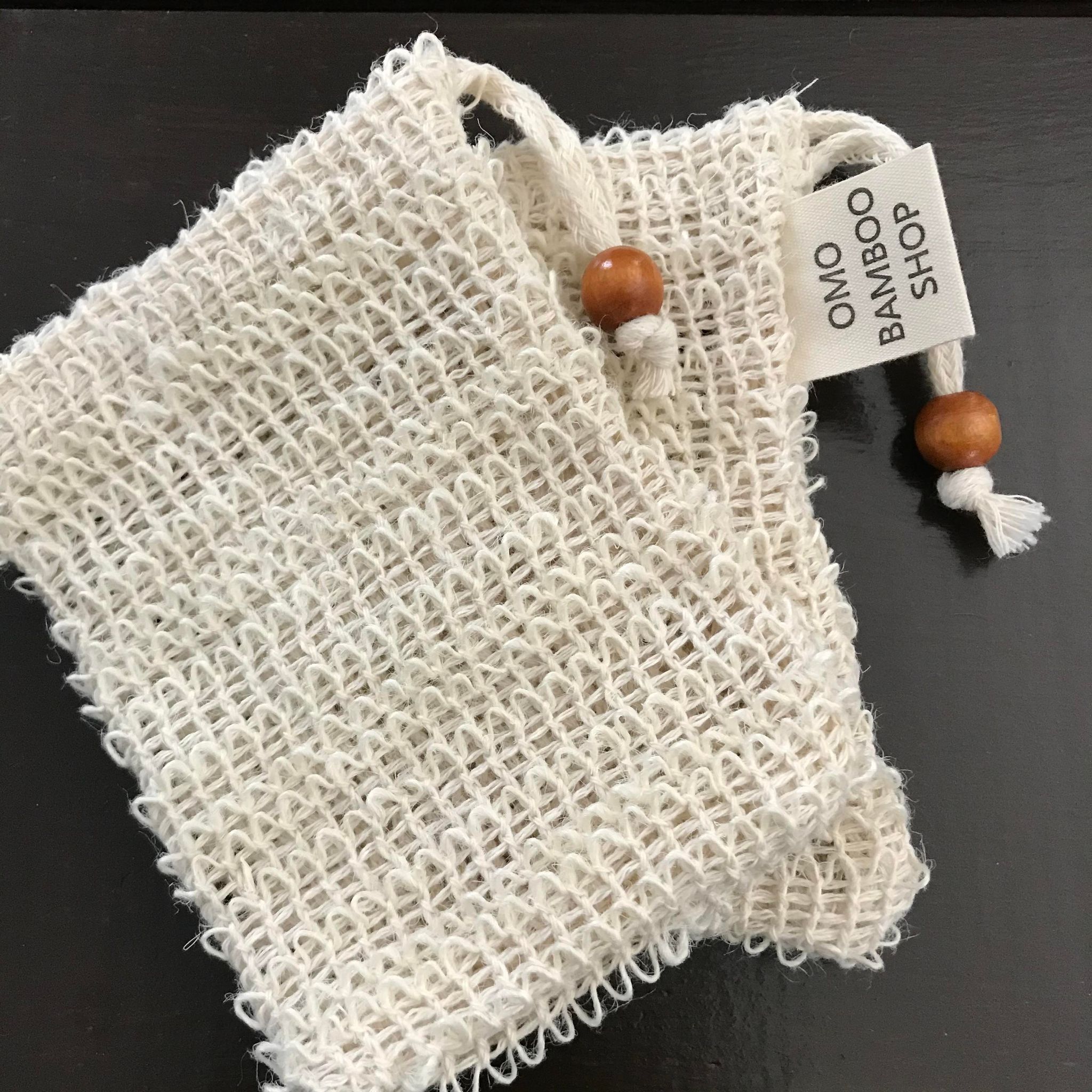 Sisal Soap Pouch