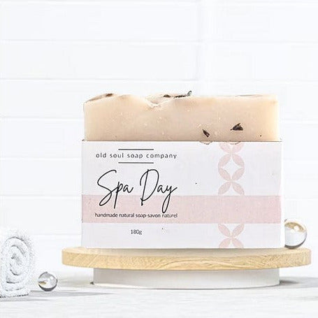 spa day old soul soap company handcrafted natural vgan soap made in canada