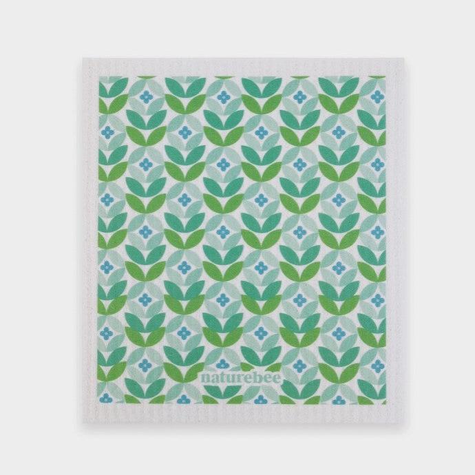 Green Nature Bee Sponge Cloth Set