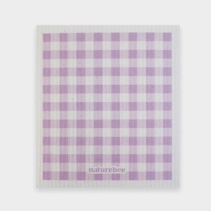 Purple Nature Bee Sponge Cloth Set