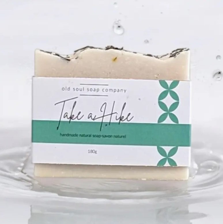 old soul soap company take a hike handmade soap 180 g.