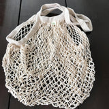 organic cotton net carrying bag