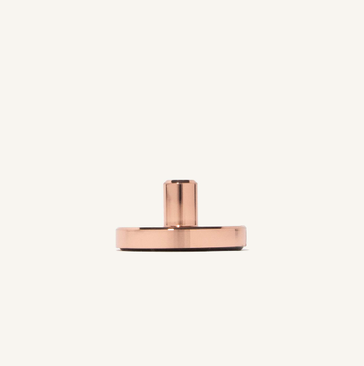 Rose gold stand for Twig or Thorn razor by Leaf Shave
