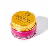 Absolutely fabulous pink lip and cheek tint made in canada by birch babe in 20 ml glass jar