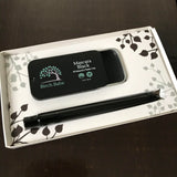 Plastic free natural black mascara kit made in Canada by Birch Babe