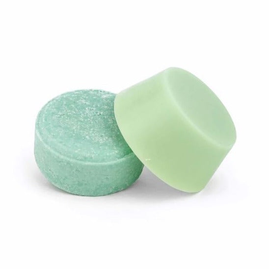 Deep moisture shampoo and conditioner bars for dry and damaged hair made in Canada by etee are sold separately