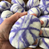 Lavender Lilac Felted Soap