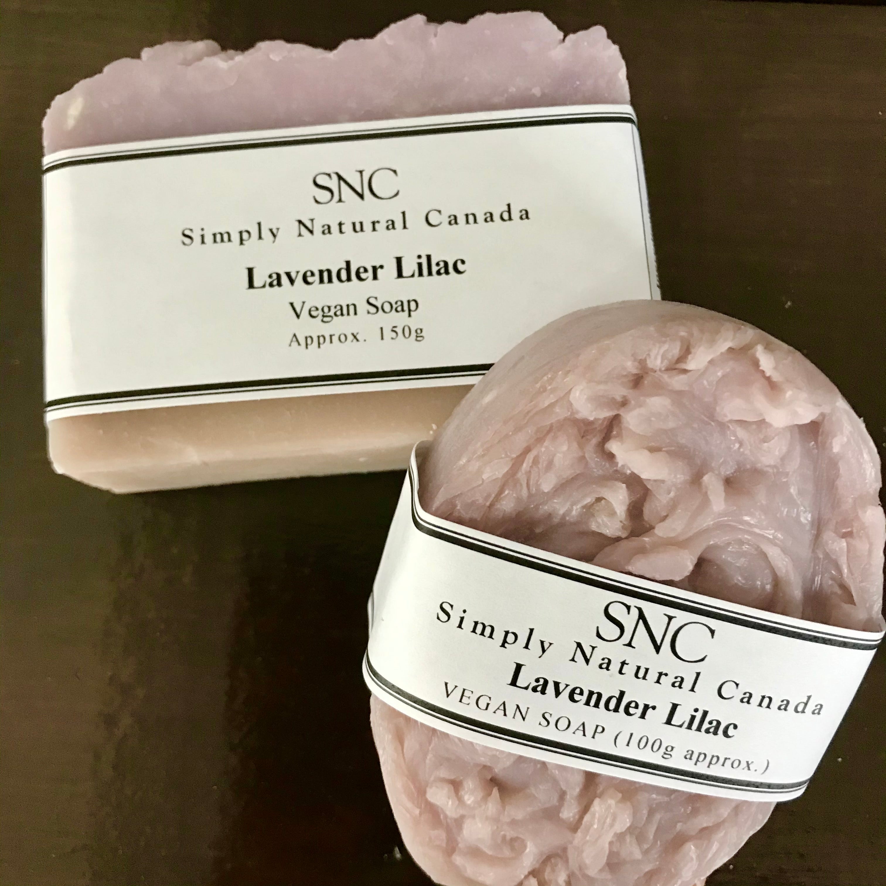 canadian made lavender lilac handcrafted soap