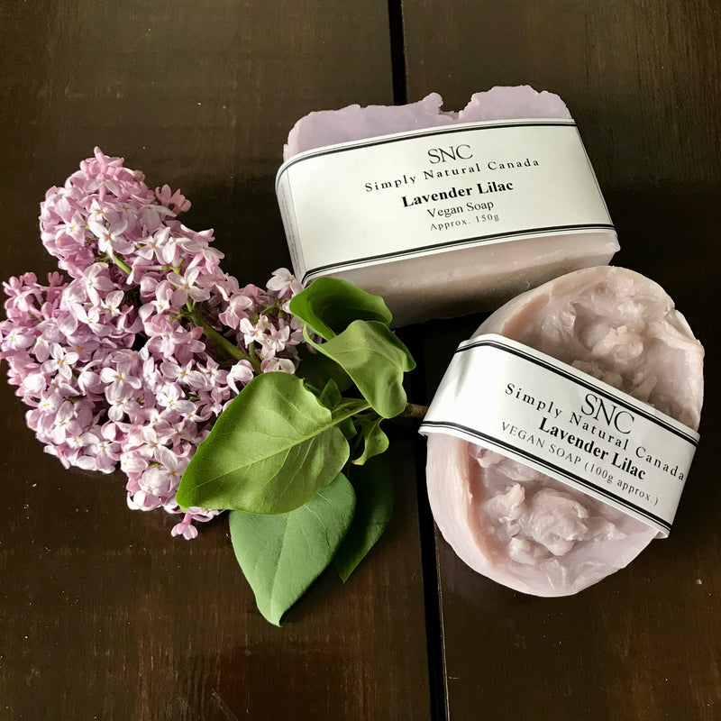 canadian made lavender lilac soap