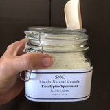 handcrafted eucalyptus spearmint bath salts 