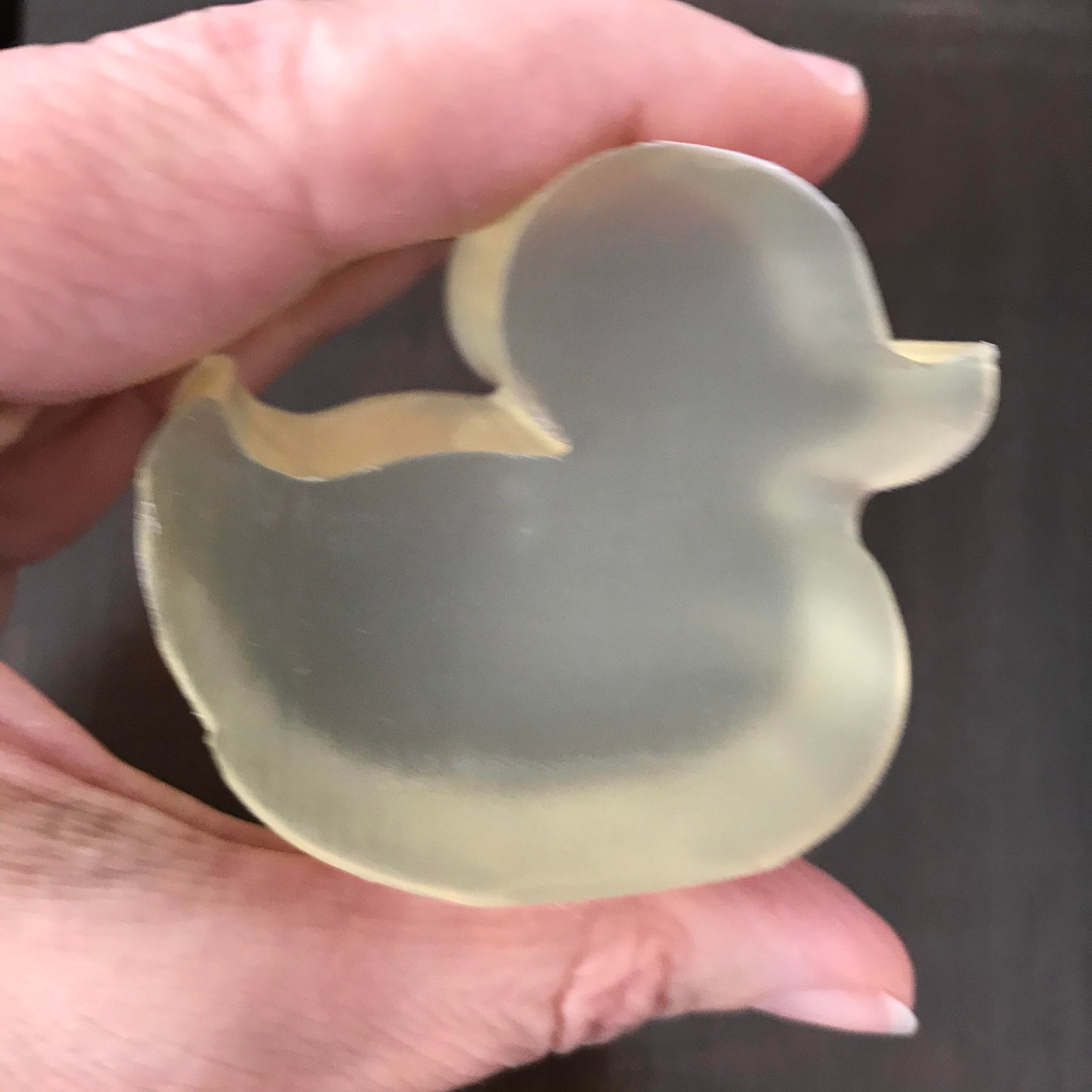 Vegan vegetable glycerin ducky soap made in Canada by Simply Natural Canada