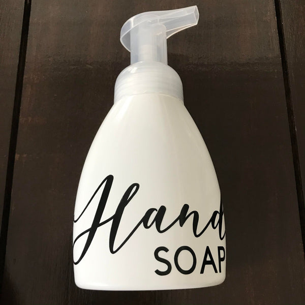 Reusable Foaming Hand Soap Bottles