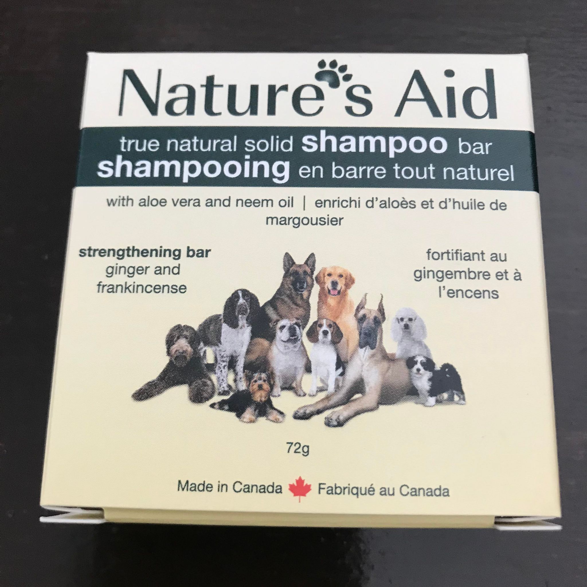 Pet Shampoo and Conditioner Bars Strengthening Shampoo