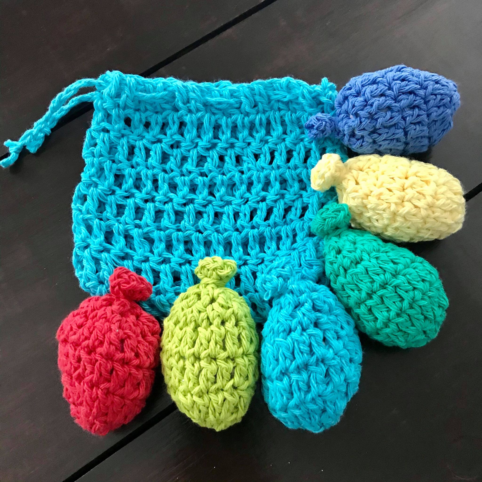 Crocheted Water Balloons